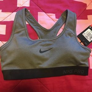 NWT Gray Nike Sports Bra